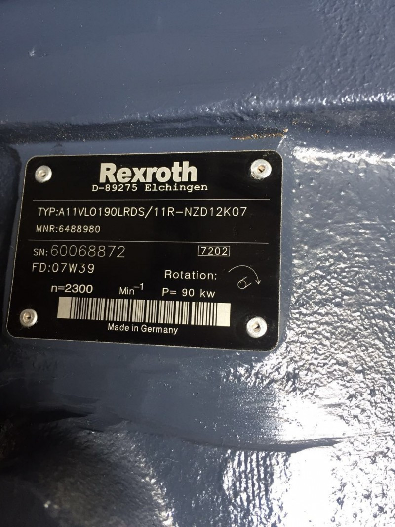 Rexroth hydraulic pump features