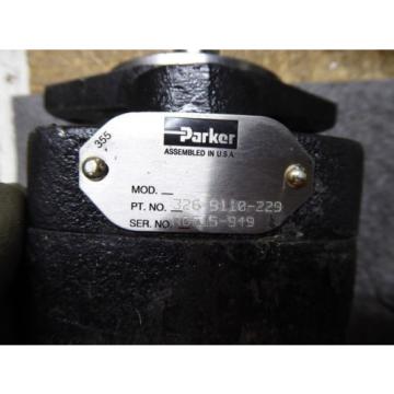 NEW PARKER COMMERCIAL HYDRAULIC PUMP # 326-9110-229