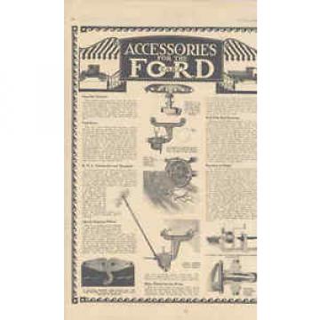 1918 Ford Model T KBC Carburetor Galion Vaporizer Roll Rite Bearing Ad wu0122