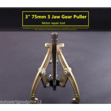 3&#034; 75mm 3 Jaw Gear Puller with Reversible Legs for External and Internal Pulling