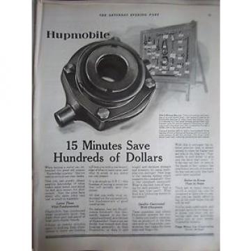 1924 Vintage Hupmobile Car Clutch Release Bearing Parts Ad