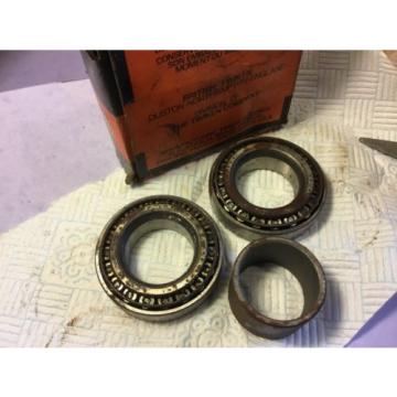 car wheel bearing set pair with spacer LM48548 boxed incomplete set UKPost £3