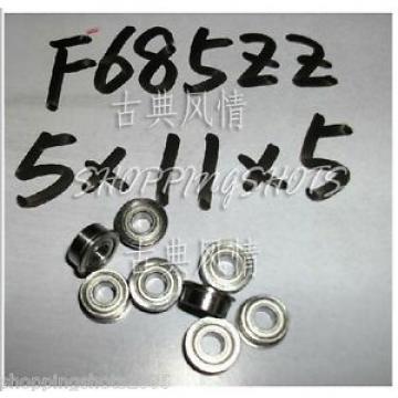 10) F685ZZ 5x11x5 Flanged 5*11*5 F685Z Miniature Ball Radial Bearing F685 ZZ 2Z
