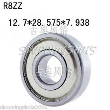 1pcs R8 ZZ 1/2&#034;*1-1/8&#034;*5/​16&#034; inch Bearing Miniature Ball Radial Bearings R8ZZ