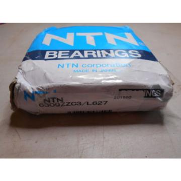 NTN 6309ZZC3/L627 Radial Ball Bearing Shielded
