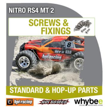 HPI NITRO RS4 MT 2 [Screws &amp; Fixings] Genuine HPi Racing R/C Parts!