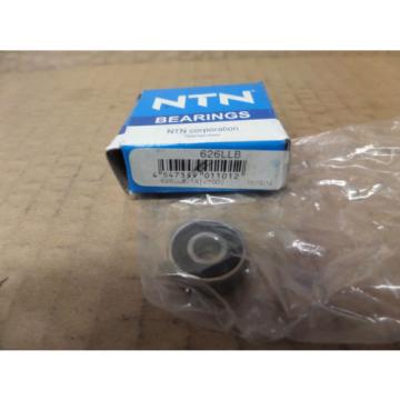 NTN Single Row Radial Ball Bearing 626LLB New