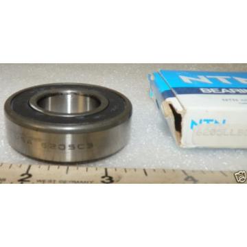 Radial Sealed Ball Bearing 25 mm Bore  x 52 mm O.D NTN 6205LLBC3/L627 (loc 25)