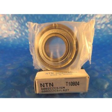 NTN 6002ZZC3-EM, Single Row Radial Bearing, (=2 SKF 2Z, Fafnir Timken 9102KDD)