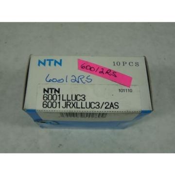 NTN 6001JRXLLUC3/2AS Radial Ball Bearing 12mm Bore Box of 10 ! NEW !
