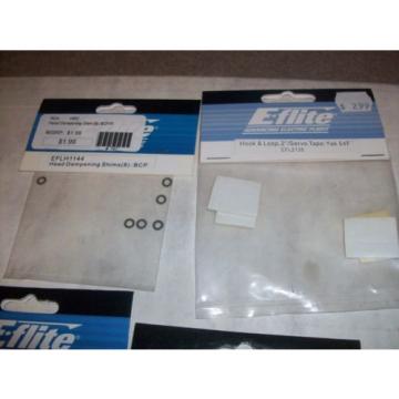 E-Flite Blade CP Lot EFLH1121 Bearing EFLH1144 Shims EFLH1132 Motor Heat Sink
