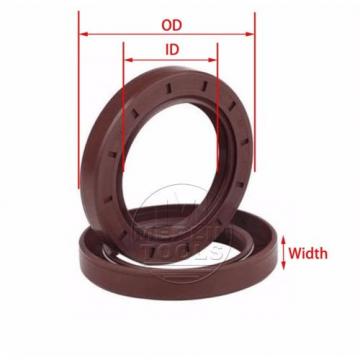 Select Size ID 50 - 60mm TC Double Lip Viton Oil Shaft Seal with Spring