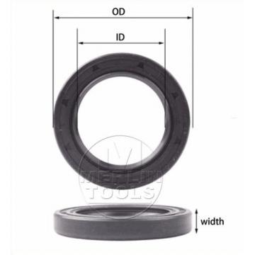 Select Size ID 62 - 70mm TC Double Lip Rubber Rotary Shaft Oil Seal with Spring