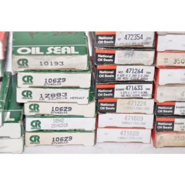 Huge Mixed LOT OF OIL SEALS, National, Federal &amp; More Various Sizes