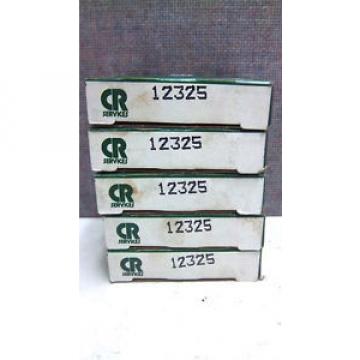 LOT OF 5 CR CHICAGO RAWHIDE OIL SEALS 12325 NEW 12325