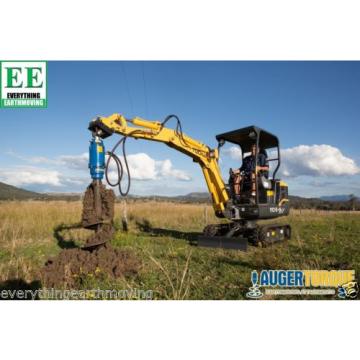 Auger Drive for Mini Excavators Earth Drill X2000 Auger Torque Post Hole Digger