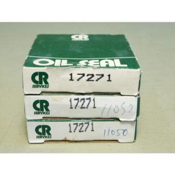 BRAND NEW - LOT OF 3x PIECES - CR Chicago Rawhide 17271 Oil Seals