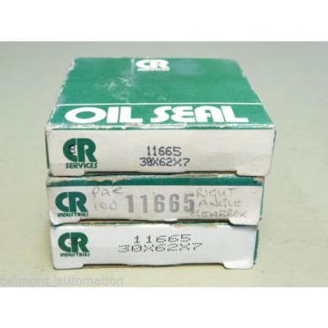 BRAND NEW - LOT OF 3x PIECES - CR Chicago Rawhide 11665 Oil Seals