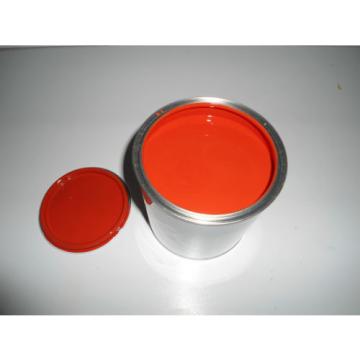 Kubota Mini Digger Red Orange Gloss paint 1 Litre Tin