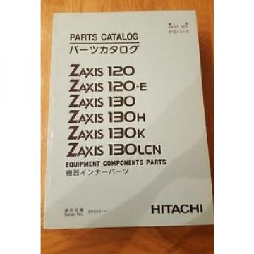 HITACHI ZAXIS PARTS CATALOG 120 SERIES AND 130 SERIES