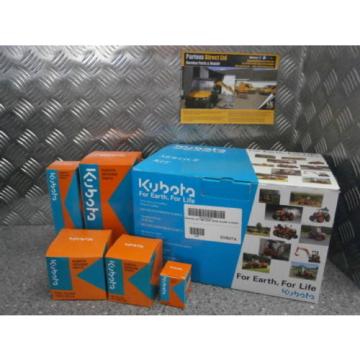 Genuine Kubota 500 Hour Service Kit for a KX016-4 / KX01