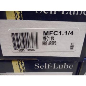 NSK RHP MFC1. 1/4  Flanged Bearing Unit 4 Hole MFC1 1/4 NIB LOT OF 4