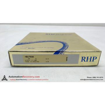 RHP MBU7038 PRECISION BEARING 111.891 WIDTH, NEW #110141