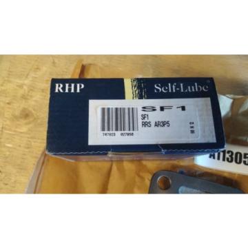 LOT of (2) RHP Self-Lube Bearings SF1 RRS AR3P5 NEW IN BOX
