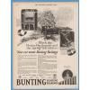 1923 Bunting Brass &amp; Bronze Co Toledo OH Ohio Automobile Bushings Bearings Ad