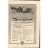 1910 Springfield Motor Car Springfield IL Auto Ad Timken Roller Bearing Co ma999 #1 small image