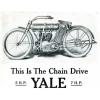 1912 HUPMOBILE Car AD. Man Reams MAIN BEARING+ YALE Twin Cyli 7 HP MOTORCYCLE AD