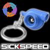 BLUE METAL SPINNING TURBO BEARING KEYCHAIN KEY RING/CHAIN FOR CAR/TRUCK/SUV E #1 small image
