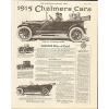 1915 Chalmers 6 Detroit MI Auto Ad Timken Roller Bearing Co mc1074 #1 small image