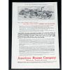 1911 OLD MAGAZINE PRINT AD, NON-GRAN MOTOR CAR ENGINE BEARINGS, AMERICAN BRONZE! #1 small image