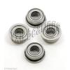 Set of 4 Slot Car High Quality Flanged Ceramic Bearing 1/8&#034; axle inch P4 ABEC-7 #5 small image