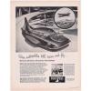 Futuristic 1955 Flying Car Illustrated Vintage Original National Bearing Seal Ad #1 small image