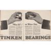 Timken Detroit Michigan Bearings Truck Automobile Farm Tractor 1918 Print Ad #1 small image