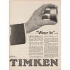 Timken Detroit Michigan Bearings Truck Automobile Farm Tractor 1918 Print Ad #2 small image