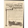 1910 Sterling Motor Car Elkhart IN Auto Ad Timken Roller Bearing Co mc0134 #1 small image