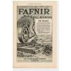 1919 AD FAFNIR BALL BEARINGS NEW BRITAIN, CONN. STAR, HAND MADE EXTRA PLY TIRE #1 small image