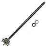 03-2004 crown victoria marquis town car rear axle shaft with bearing &amp; seal new #1 small image