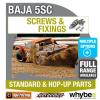 HPI BAJA 5SC [Screws &amp; Fixings] Genuine HPi Racing R/C Standard &amp; Hop-Up Parts! #1 small image