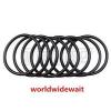 OD. 60mm x 2mm Black Rubber O Shaped Rings Oil Seal Gasket Washer 10Pcs
