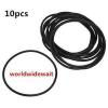 10Pcs 60mm OD x 3.1mm Thick Black Rubber O Rings Oil Seals Gaskets #1 small image