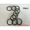 10Pcs 42mm x 35.8mm x 3.1mm Industrial Black Rubber O Ring Oil Seal Gaskets