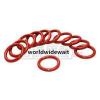 20Pcs 46mm x 3.1mm Red Silicon O Rings Oil Seals Gaskets
