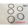 5 X 115mm Outside Dia 2.4mm Thickness Rubber Oil Filter Seal Gaskets Black