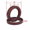 Select Size ID 62 - 80mm TC Double Lip Viton Oil Shaft Seal with Spring #1 small image