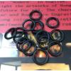 30 Pcs Black Rubber O Ring Oil Seal Gasket 14mm x 2mm #1 small image