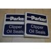 PARKER (LOT OF 2) CLIPPER OIL SEALS - 4801 - H1L5 - 1QTR15  NEW - FREE SHIPPING!